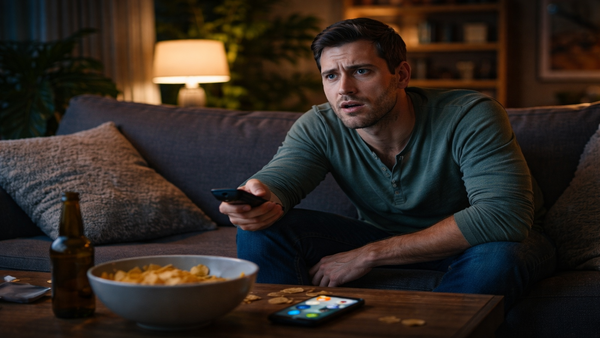 moody-living-room-hate-watching-tv-frustration-social-media-notifications-cinematic-lifestyle